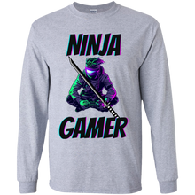 Load image into Gallery viewer, Ninja Gamer Youth LS T-Shirt
