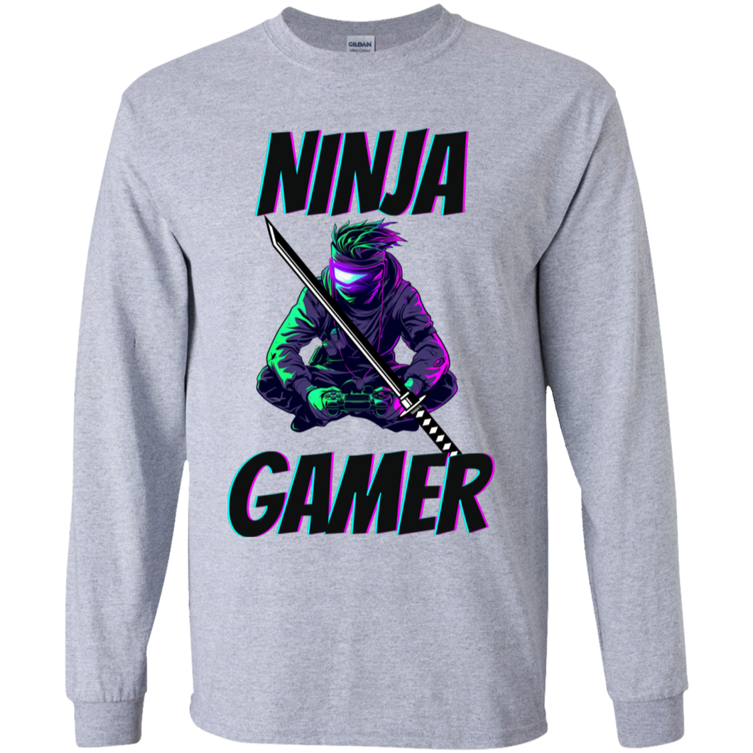 Ninja Gamer Youth LS T-Shirt